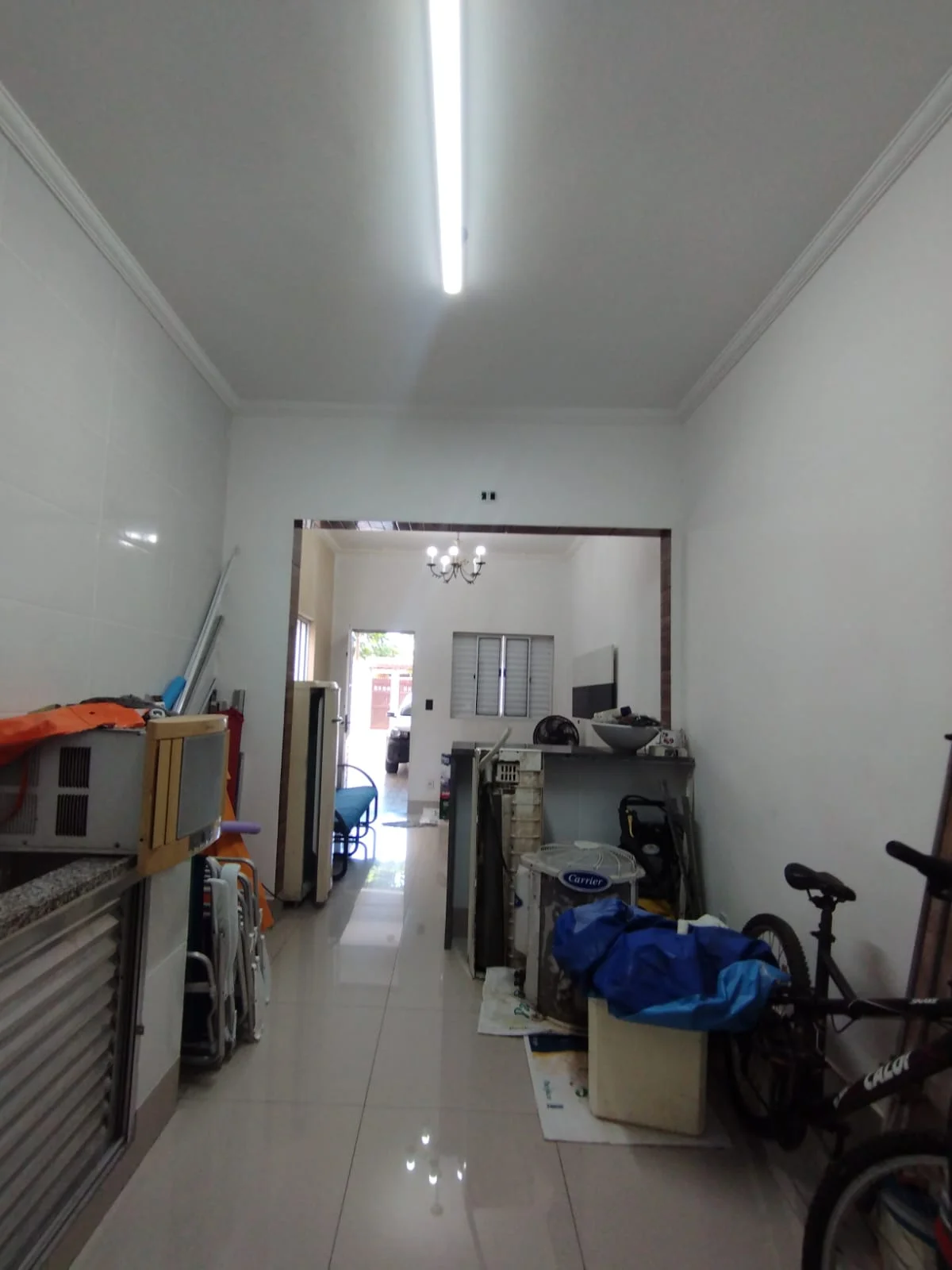 sala de estar integrada